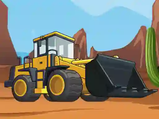 שפּיל Bulldozer Jigsaw אָנליין