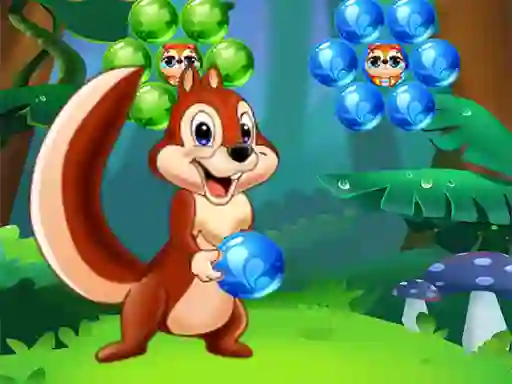 שפּיל Bubbles Shooter Squirrel אָנליין