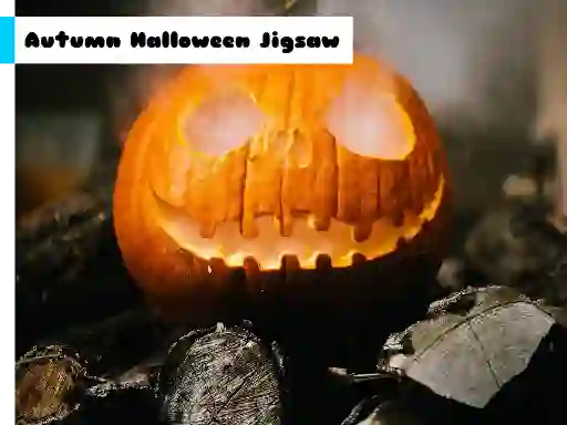 שפּיל Autumn Halloween Jigsaw אָנליין