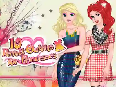 שפּיל 10 Perfect Outfits for Princesses אָנליין