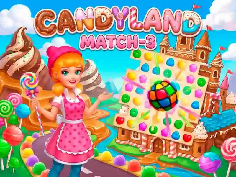 שפּיל Candyland: Match-3 אָנליין