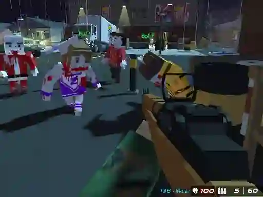 שפּיל GunGame 24 Pixel אָנליין