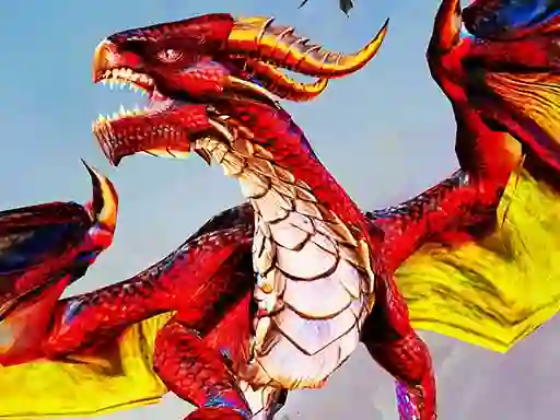 שפּיל Flying Dragon City Attack אָנליין