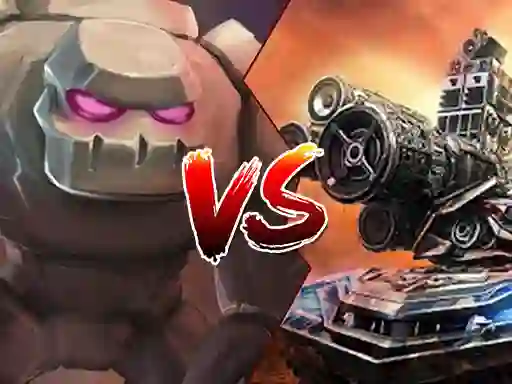שפּיל Tank vs Golems אָנליין