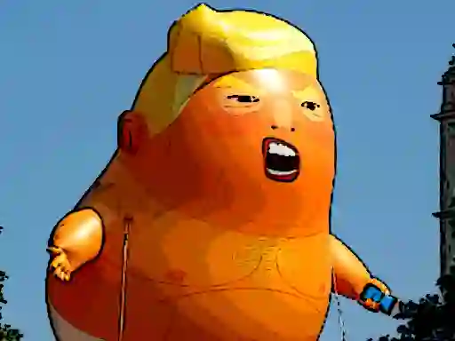 שפּיל Trump Flying Adventure אָנליין