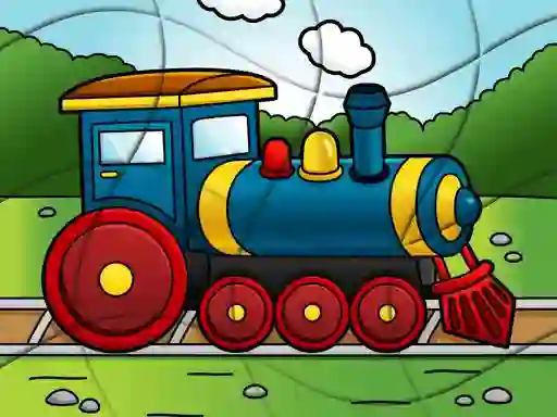 שפּיל Transport Wavy Jigsaw אָנליין