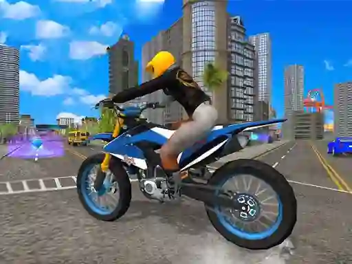 שפּיל City Bike Stunt Racing אָנליין