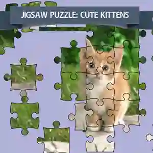 שפּיל Jigsaw Puzzle Cute Kittens אָנליין