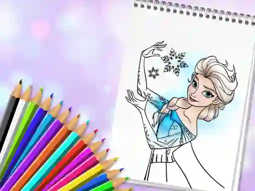 שפּיל Amazing Princess Coloring Book אָנליין