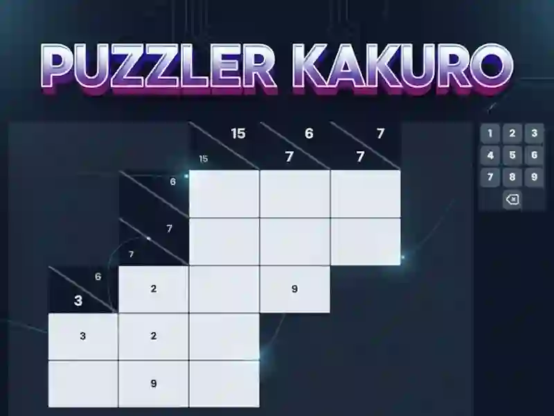 שפּיל Puzzler Kakuro אָנליין