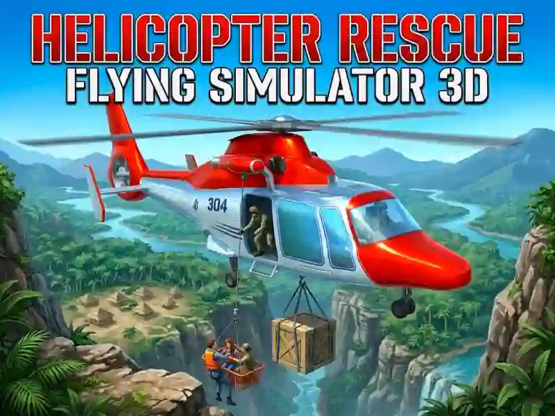 שפּיל Helicopter Rescue Flying Simulator 3d אָנליין
