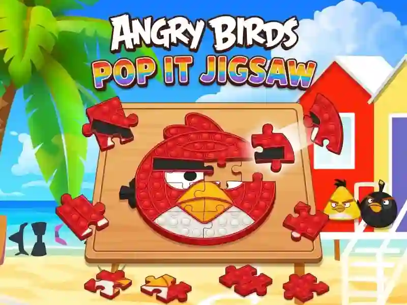 שפּיל Angry Birds Pop It Jigsaw אָנליין