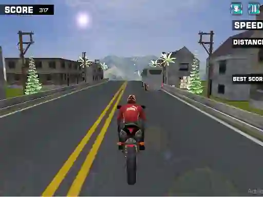 שפּיל Highway Rider Motorcycle Racer אָנליין