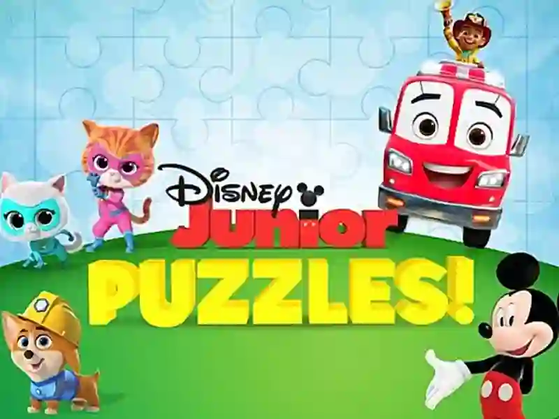 שפּיל Disney Junior Puzzles אָנליין