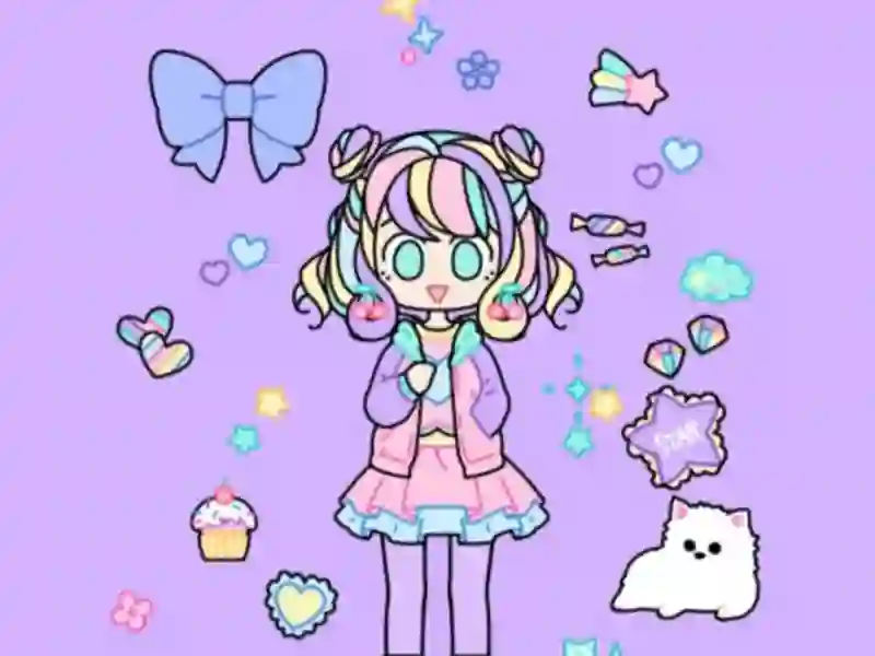 שפּיל Pastel Girl Dress Up אָנליין