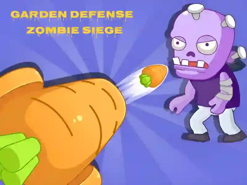 שפּיל Garden Defense - Zombie Siege אָנליין