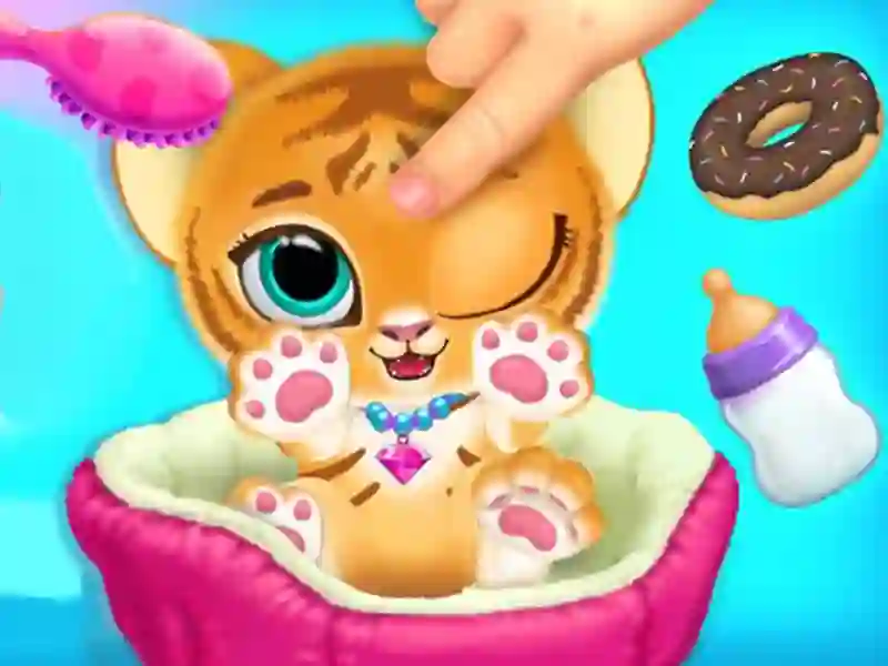 שפּיל Baby Tiger Care אָנליין