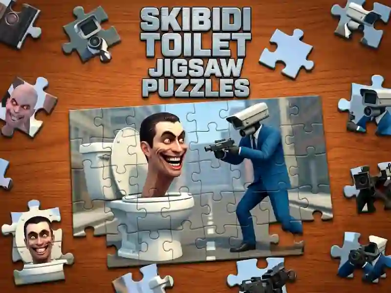 שפּיל Skibidi Toilet Jigsaw Puzzles אָנליין