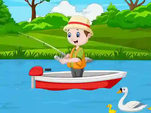 שפּיל Fishing Jigsaw אָנליין