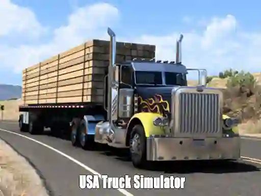 שפּיל USA Truck Simulator 2024 אָנליין