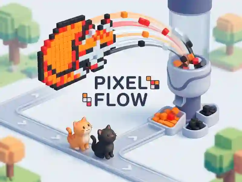 שפּיל Pixel Flow אָנליין