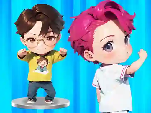 שפּיל BTS Chibi Claw Machine אָנליין