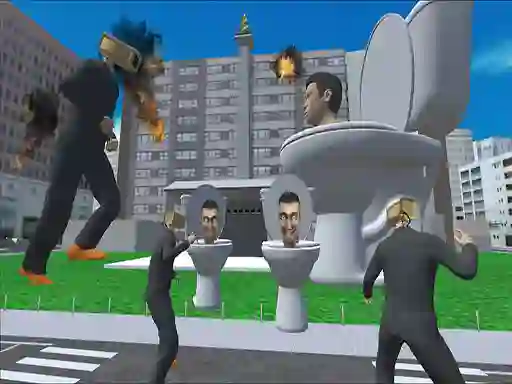 שפּיל Skibidi Toilet Rage אָנליין