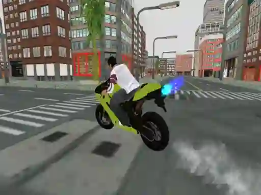 שפּיל Heavy Bikes City Parking Game 3D אָנליין