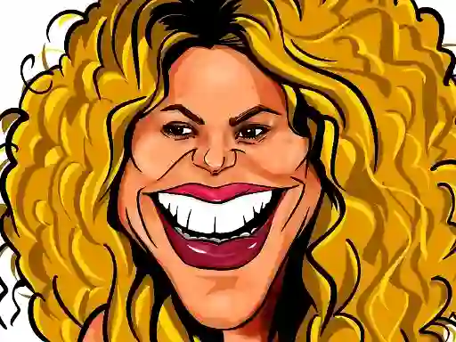 שפּיל Shakira Funny Face אָנליין