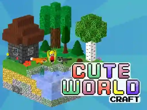 שפּיל Cute World Craft אָנליין