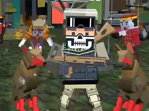 שפּיל MultiGun Arena 3D Zombie Survival אָנליין