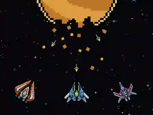 שפּיל Galactic Pixel Storm אָנליין
