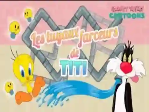 שפּיל Looney Tunes Cartoons Les tuyaux farceurs de Titi אָנליין
