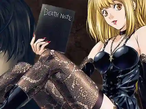 שפּיל Death Note Anime Jigsaw Puzzle Collection אָנליין