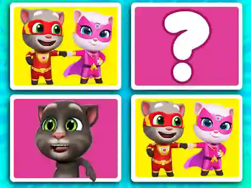 שפּיל Talking Tom Match'Up אָנליין