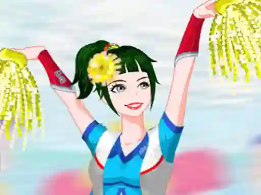 שפּיל Cheerleader Dress Up Game אָנליין