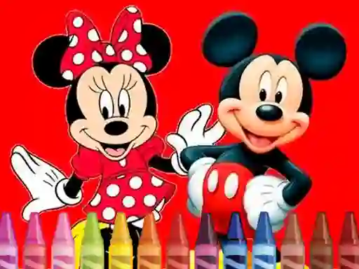 שפּיל Mickey Mouse Coloring אָנליין