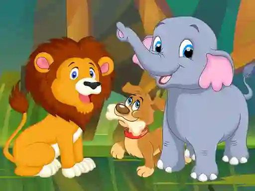 שפּיל Animal Puzzles אָנליין