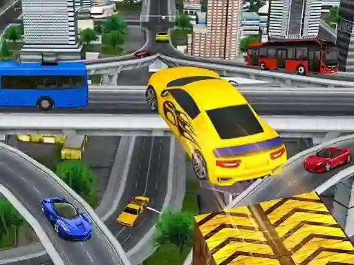 שפּיל Crazy Car Impossible Stunt Challenge Game אָנליין