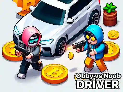 שפּיל Obby vs Noob Driver אָנליין