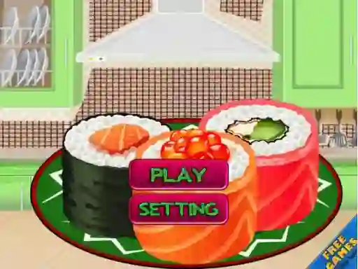 שפּיל Sushi Roll 3D Cool אָנליין