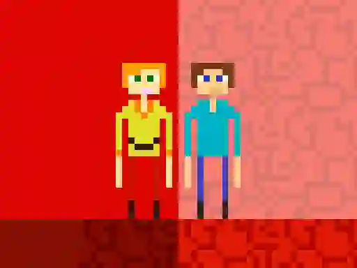 שפּיל Two Player Stick Steve and Alex אָנליין