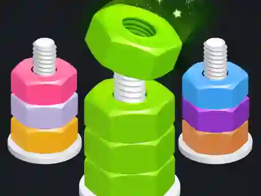 שפּיל Nuts Puzzle: Color Sort אָנליין