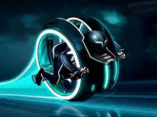 שפּיל Cyber Tron biker אָנליין