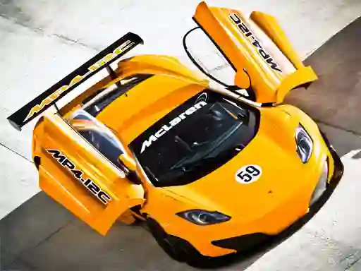 שפּיל McLaren GT3 Puzzle אָנליין