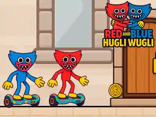 שפּיל Red and Blue Hugli Wugli אָנליין