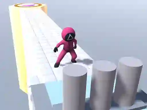 שפּיל Squid Gamer Runner Obstacle אָנליין