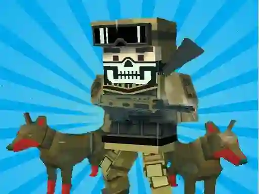 שפּיל Pixel Guns Apocalypse 3 אָנליין