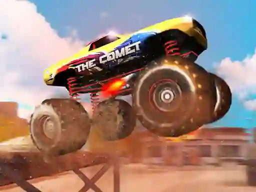 שפּיל Monster Truck Stunt Racer אָנליין