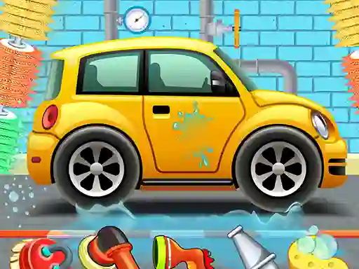 שפּיל Auto Car Wash Garage אָנליין